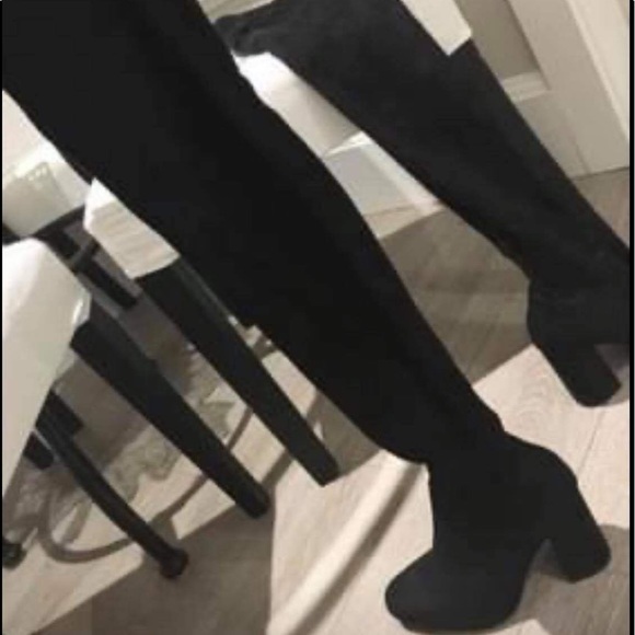 Cape Robbin Classy Knee high boots - Picture 2 of 3